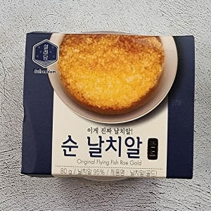 설래담 순 날치알 골드 80g (1개)
