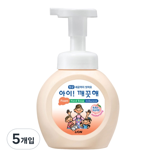 아이깨끗해 핸드워시 모이스처 복숭아 250ml