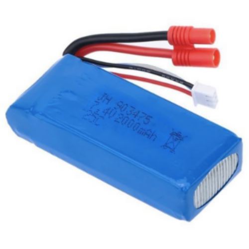 시마 올칩 SYMA 드론 배터리 7.4v 2000mah_이미지