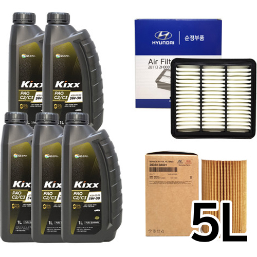 GSĮ�ؽ� ű�� �Ŀ� C2/C3 5W30 + �������� i30(FD) 1.6 ����