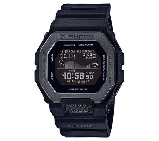 G-SHOCK GBX-100NS-1DR LIC 지라이드 스퀘어 올블랙 블루투스 고해상도 MIP LE1221655603