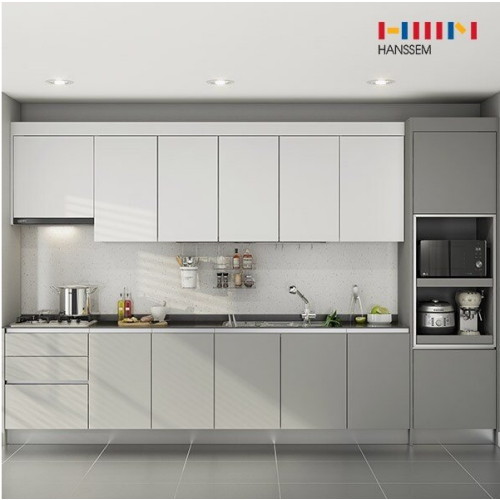 한샘 베리키친 슬림 ㅡ자 키큰장 (~3.2m)