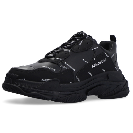 올오버 로고 트리플S 스니커즈 536737 W2FA1 1090