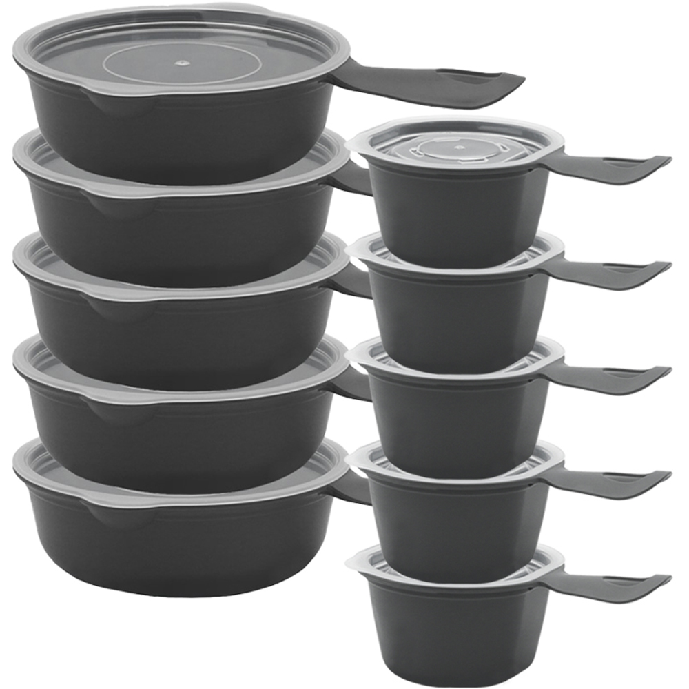 손잡이 햇밥용기세트