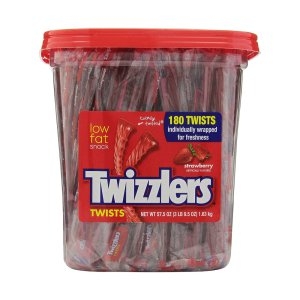 트위즐러 Twizzlers 트위스트 딸기 맛 젤리 1.63kg_이미지