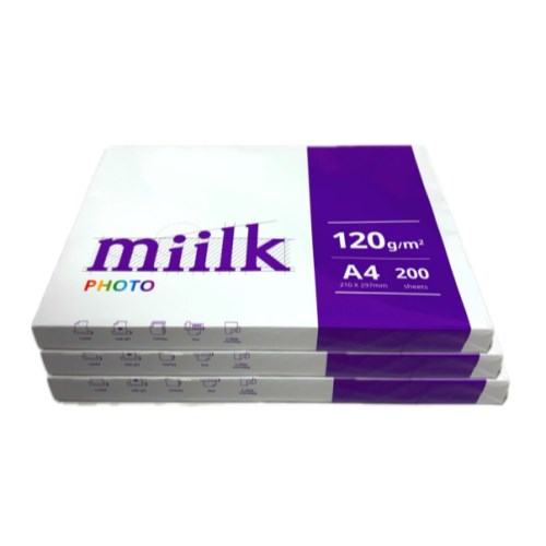 한국제지 밀크 포토 복사용지 A4 120g (600매)