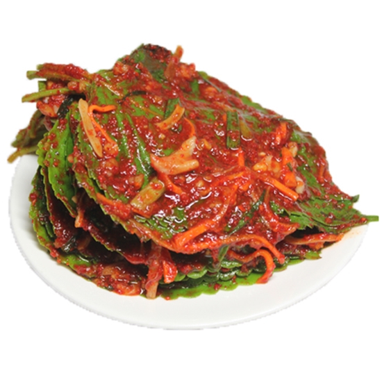 찬우물 깻잎김치 1kg