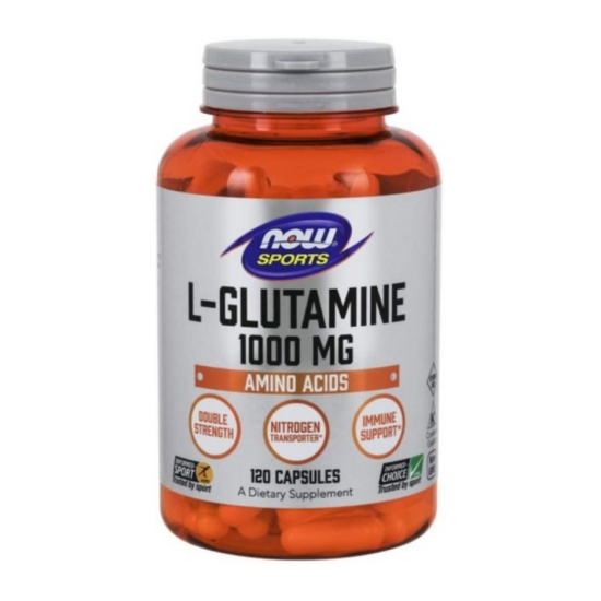 나우푸드 L-글루타민 1000mg 120캡슐 (해외) (2개)_이미지