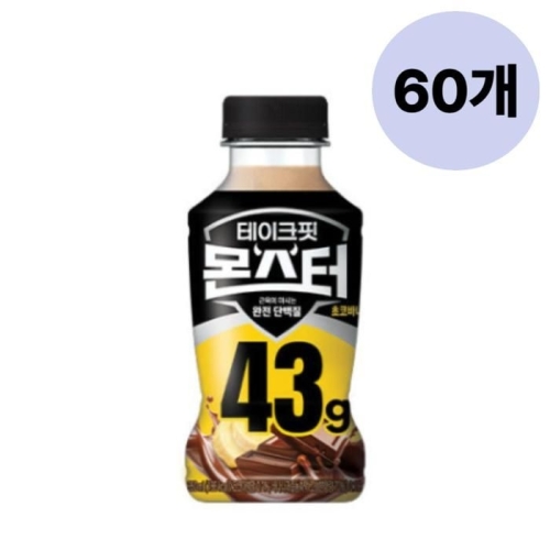 남양유업 테이크핏 몬스터 초코바나나 350ml (60개)_이미지
