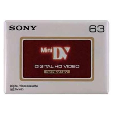 SONY MiniDV 6mm DVM63HD 63분 DV테이프 (6개)_이미지