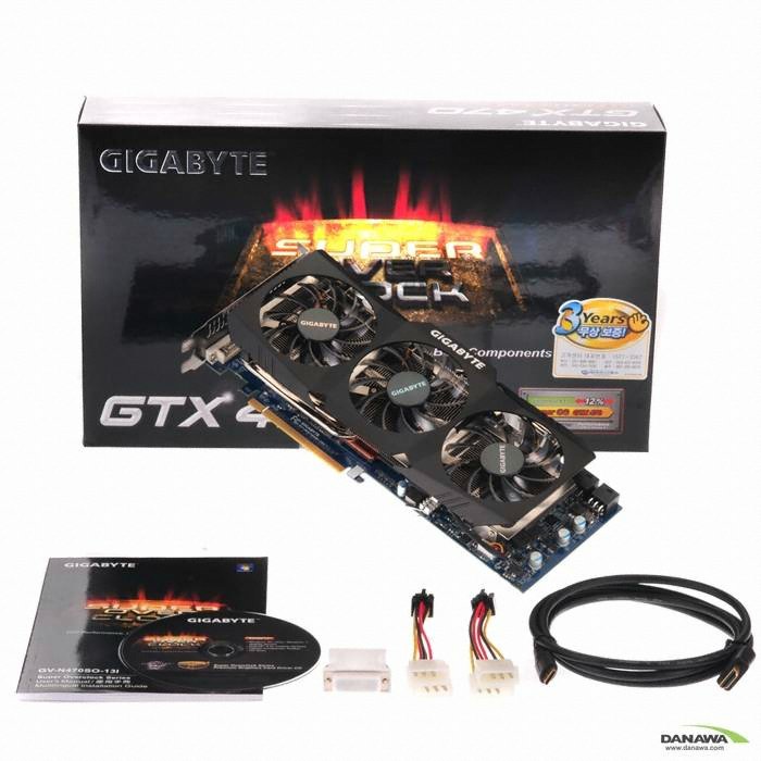 GIGABYTE 지포스 GTX470 UDV+ Super-Over Edition D5 1.2GB_이미지