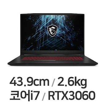 <b>MSI</b> GF시리즈 <b>Sword</b> <b>GF76</b> <b>A11UE</b> 베이직 16GB램