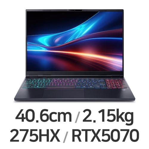 ���̼� �������� �︮���� �׿� 16S ���� AI PHN16S-71-97L7 WIN11 64GB��