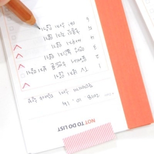 쁘띠 NOT 낫 투두리스트 100