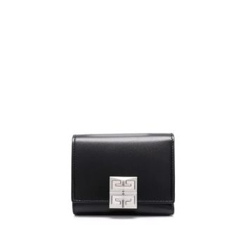 지방시 박스 레더 4G 트라이폴드 지갑 블랙 91486276