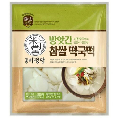 CJ제일제당 즐거운동행미정당방앗간참쌀떡국떡400G
