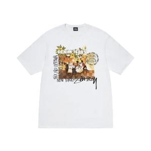 스투시 x 데님 티어스 애니 리 티셔츠 화이트 Denim Tears Annie Lee T-Shirt White 3903997_이미지