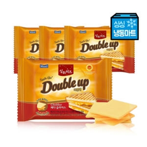 매일유업 상하치즈 더블업 체다 슬라이스 치즈 240g (4개)_이미지