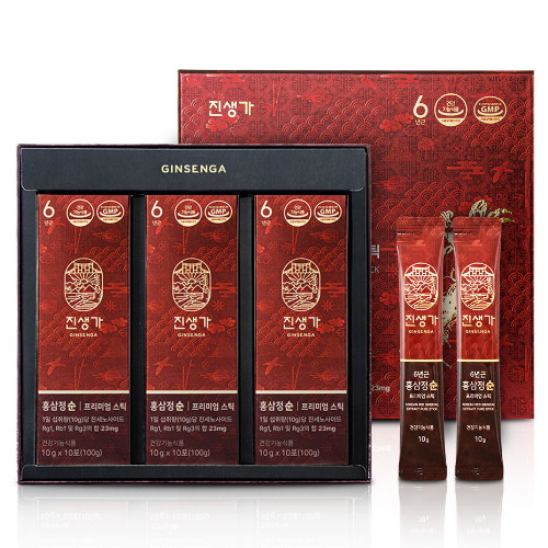진생가 홍삼정 순 프리미엄 스틱 10g 30포 (1개)_이미지