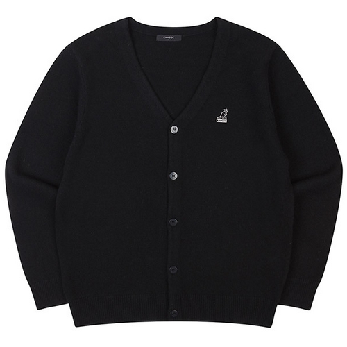 캉골 클럽 니트 가디건 1838 (블랙)