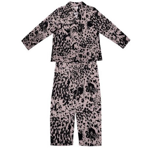 트라이엄프 호피 실크샤무즈 프리미엄 잠옷 TBMPJ711BK