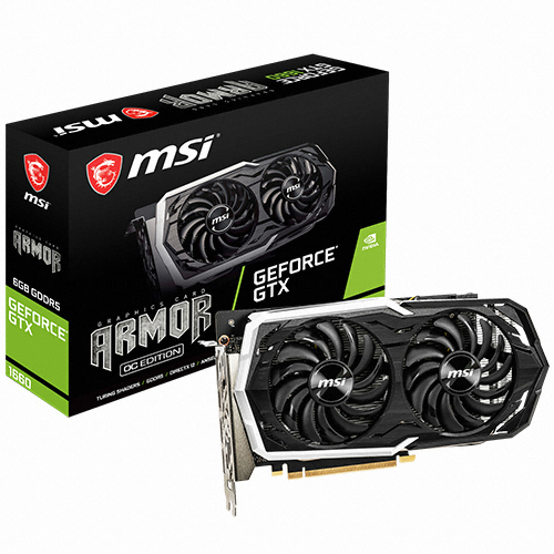 MSI 지포스 GTX 1660 아머 OC D5 6GB_이미지