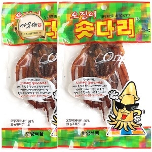 한양식품 숏다리 10봉 / 오징어다리 맥주안주 술안주 간식 건포