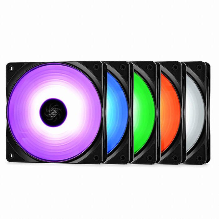 DEEPCOOL RF120M RGB 아우라 싱크 PWM (5팩)_이미지