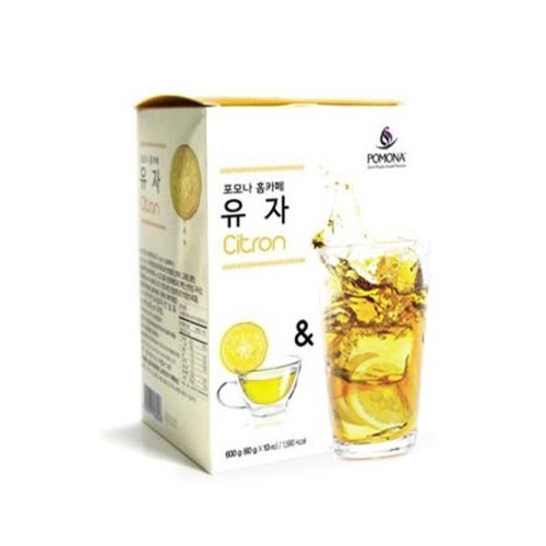 홈카페 유자 60g x 10ea 유자차 포 음료수 국내산 가정용 용 티백 선물세트