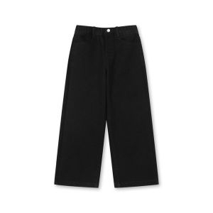 탑텐키즈 공용 브러시드 와이드 데님 팬츠_MKF4DP3212_이미지