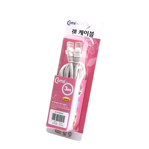 라이트컴 COMS CAT.5e UTP 다이렉트 고급 랜케이블 (BC191, 3m)_이미지