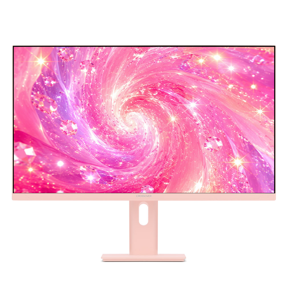 크로스오버 AP27QNA955 210UP 나노iPS WQHD USB-C Ai게이밍 멀티스탠드 핑크 무결점_이미지