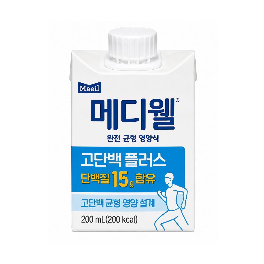 매일유업 메디웰 고단백 플러스K 200ml이미지입니다. 누르면 해당 게시물로 새창이동합니다.