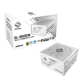 <b>ASRock</b> 스틸레전드 SL-850GW 80PLUS골드 풀모듈러 ATX3.1 화이트