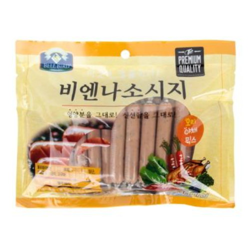 벨버드 비엔나 소시지 오리&야채 30p (1개)_이미지