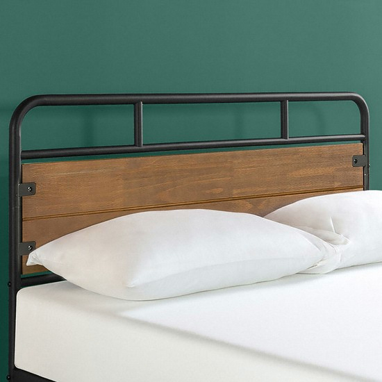 지누스 산타페 하이브리드 침대 SS (매트별도)_이미지