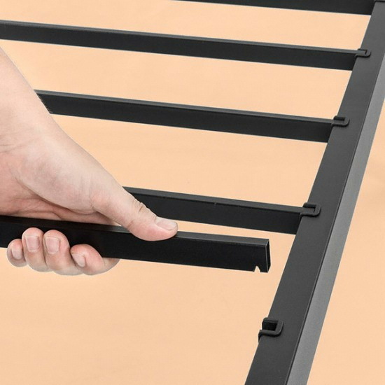 지누스 산타페 하이브리드 침대 SS (매트별도)_이미지