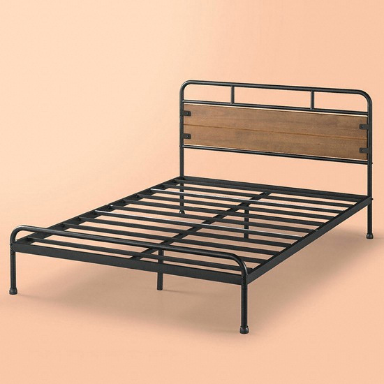 지누스 산타페 하이브리드 침대 SS (매트별도)_이미지