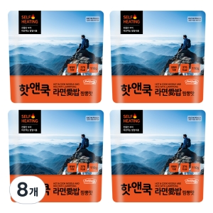 참미푸드 이지밥 핫앤쿡 라면애밥 짬뽕맛 110g 8개_이미지