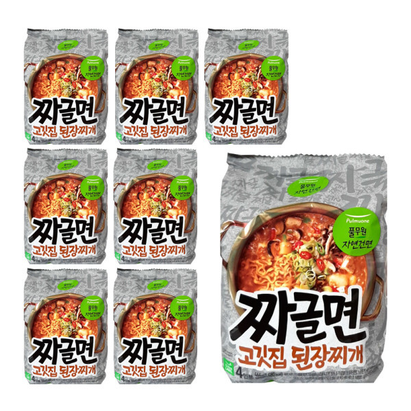 풀무원 짜글면 고깃집 된장찌개 116g (32개)_이미지