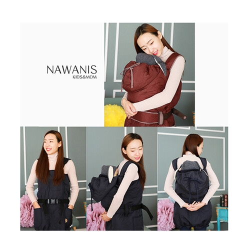 나와니스 겨울 패딩 포대기