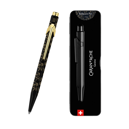 까렌다쉬 849 메탈 Horse 볼펜 0.8mm