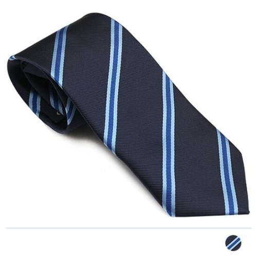 신입사원 네이비 자동넥타이