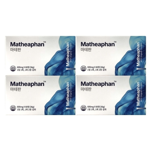 예본바이오 마테판 600mg 60정 (4개)