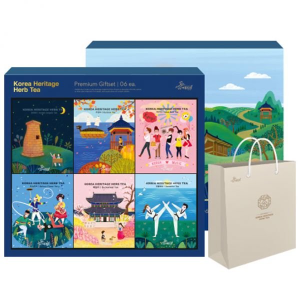 아름드레 한국의 전통차 6종 선물세트