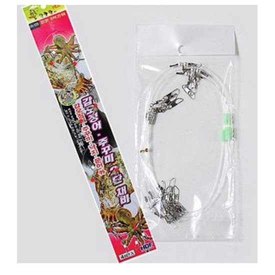 해동조구사 HDF HA-1308 갑오징어 쭈꾸미 2단채비_이미지