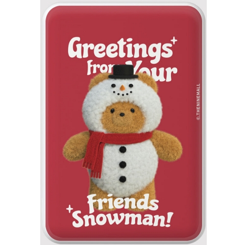 더나인몰 greetings gummy snowman 맥세이프 보조배터리 5000mAh_이미지