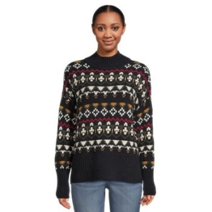 우먼 Larisa Knitted 점퍼 네이비 904826