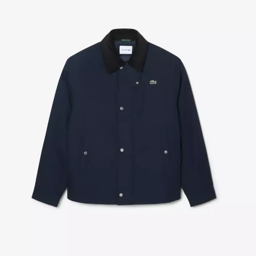 라코스테 남성 코듀로이 카라 자켓 다크네이비 BH3585-56N MXQ