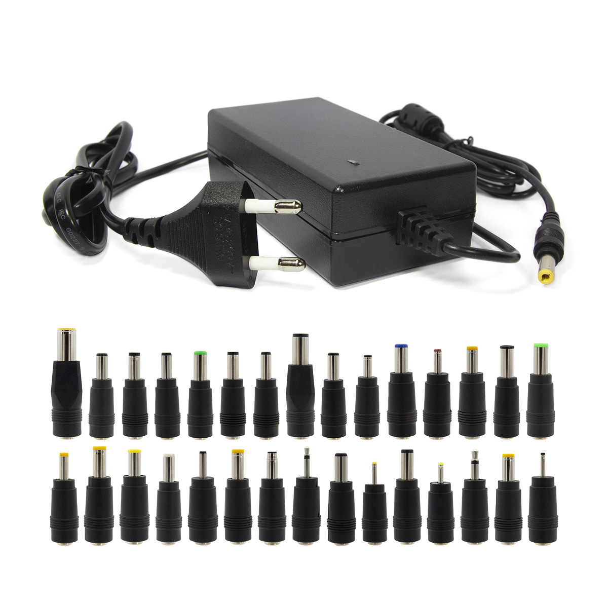 HDTOP 국산 12V 5A 모니터 일체형 어댑터 (HT-AD094 / 30종 젠더)_이미지